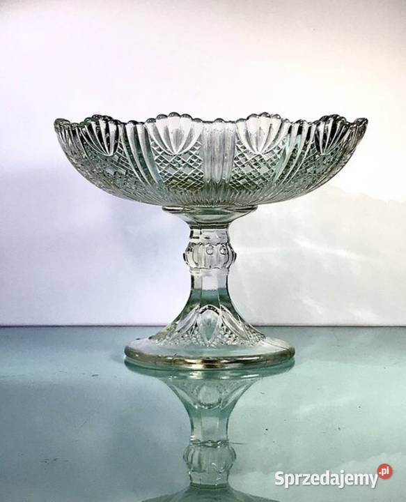 Owocarka Ząbkowice kat 320 szkło PRL Myszków