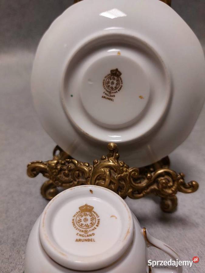 ROYAL WORCESTER ARUNDEL Mokka Duet Filiżanka zachodniopomorskie Stargard