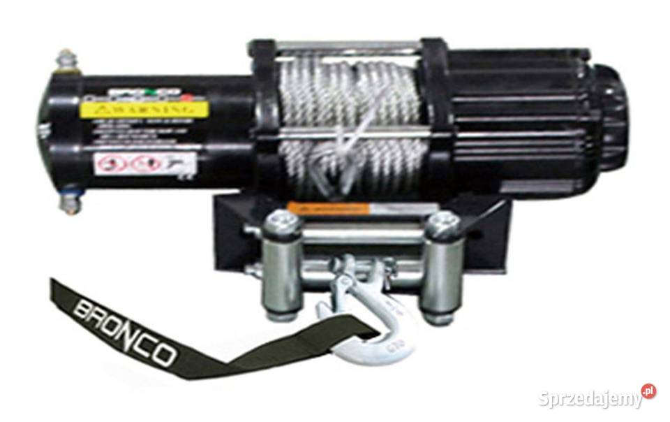 WYCIĄGARKA 5000LBS 2268 LINA STALOWA Mrągowo