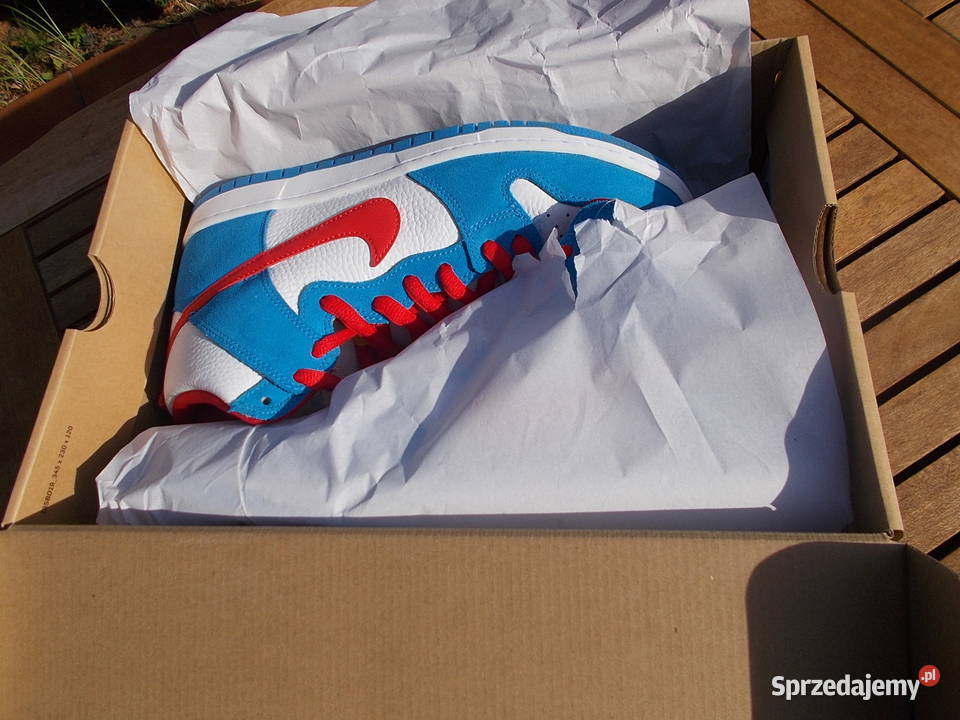 Eur445 US105 Nike SB Dunk High Doraemon wielkopolskie Poznań