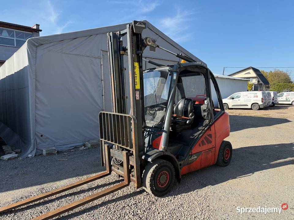 Wózki widłowe LINDE H25T 25t duplex widlak 392 Brzeźnica