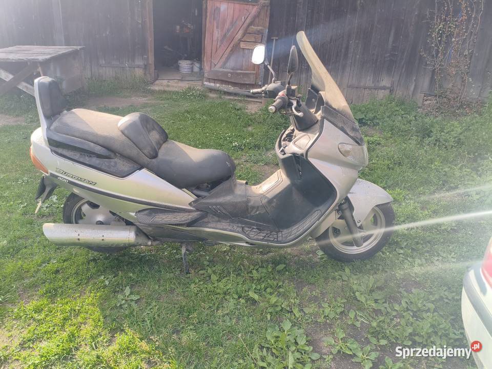 Suzuki Burgman 400 zarejestrowany pas napędowy Suzuki Mrągowo