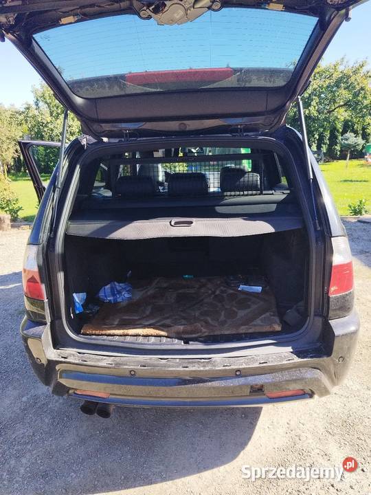 Roleta bagażnika BMW X3 e83 czarna 30 sd osobowe Rolety bagażnika Gołębiów