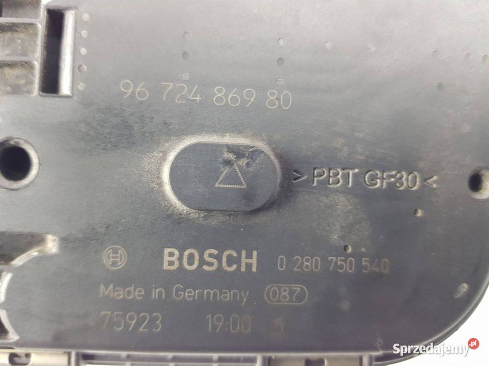 PRZEPUSTNICA 9672486980 CITROEN C ELYSEE Lipno