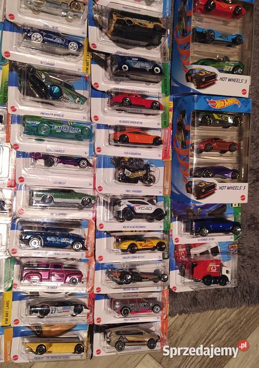 Modele kolekcjonerskie Hot Wheels 89 sztuk Gdańsk