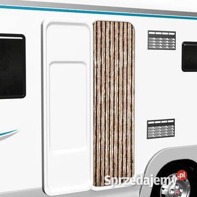 vidaXL Zasłona przeciwko owadom beż i jasny brąz Warszawa