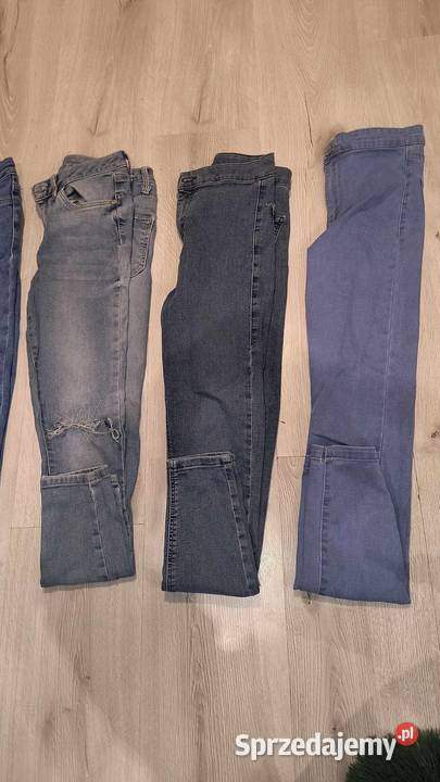 Spodnie damskie niebieski lubelskie sprzedam