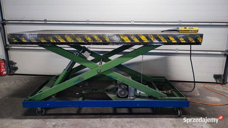 Słół nożycowy podnośnik hydrauliczny nożycowy Sucha Beskidzka
