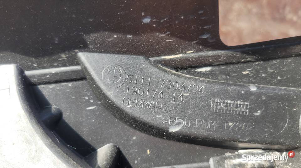ŚLIZG HALOGENU ZDERZAKA PRZOD BMW X1 E84 LIFT Ruda Śląska sprzedam