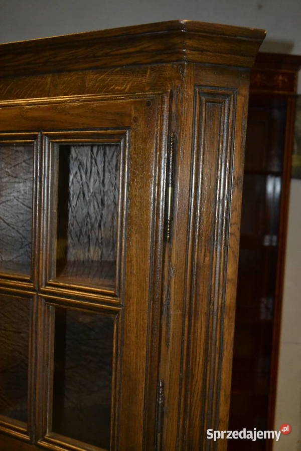 witryna szafka narożna lity dąb Będzin