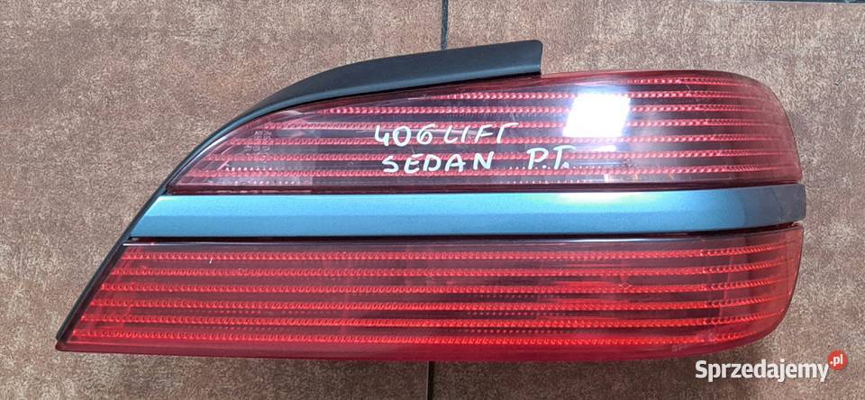 Lampa tył Peugeot 406 Lift Sedan Płońsk