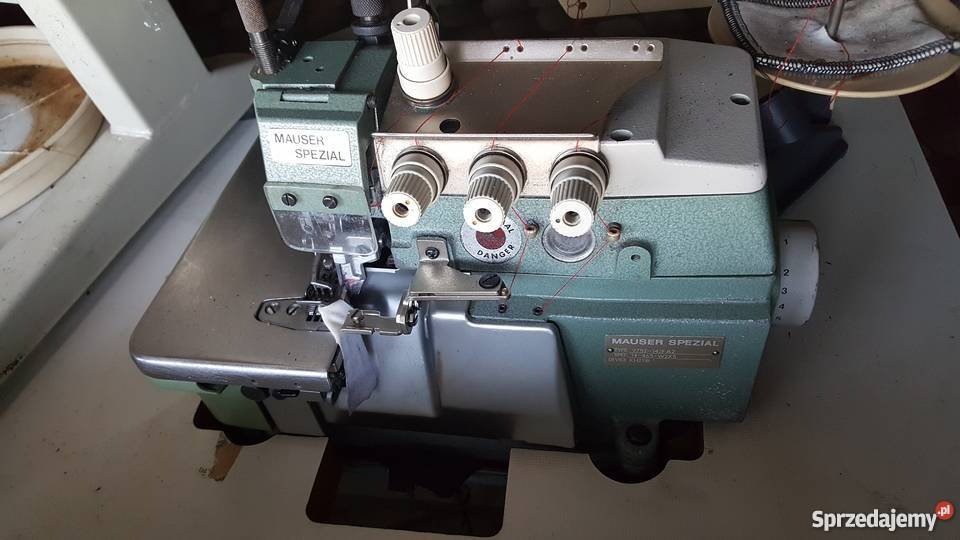 Overlok Mauser Spezial maszyna szyjąca Parysów