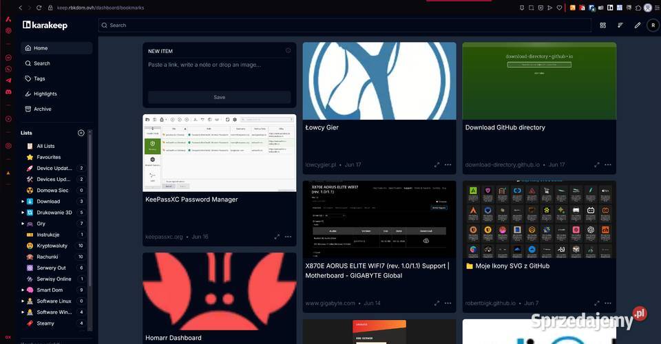 Wsparcie IT Windows Unraid gry Gaming monitoring Piaseczno