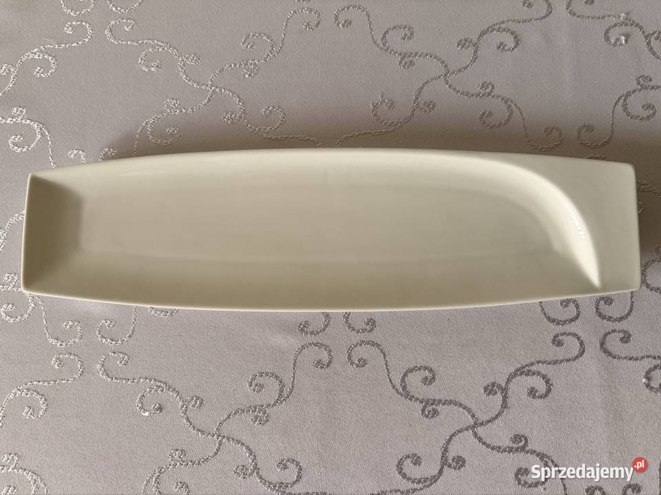 Półmisek porcelanowy TASTE 375 biały nowoczesny biały śląskie Czerwionka-Leszczyny