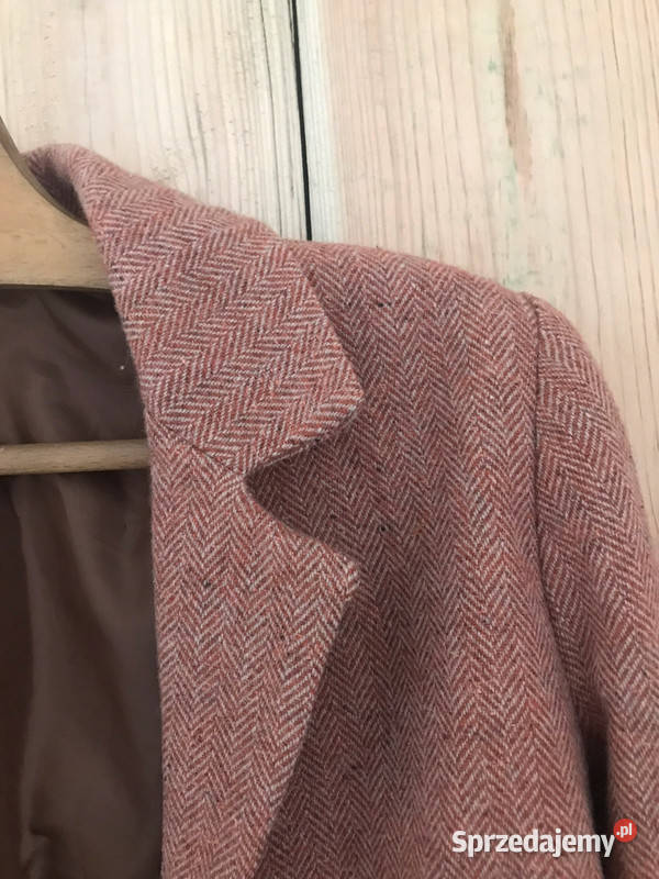Tweetowa marynarka vintage r S Inny materiał Dąbrowica