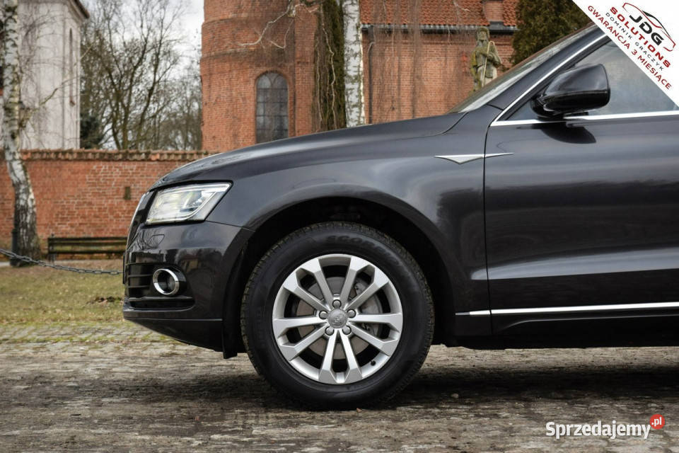 Audi Q5 Z polskiego salonu Serwis ASO Mocca elektryczne lusterka mazowieckie