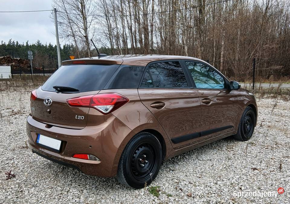 Hyundai i20 2015 benzyna LPG bogato wyposażony Samochody osobowe Busko-Zdrój sprzedam