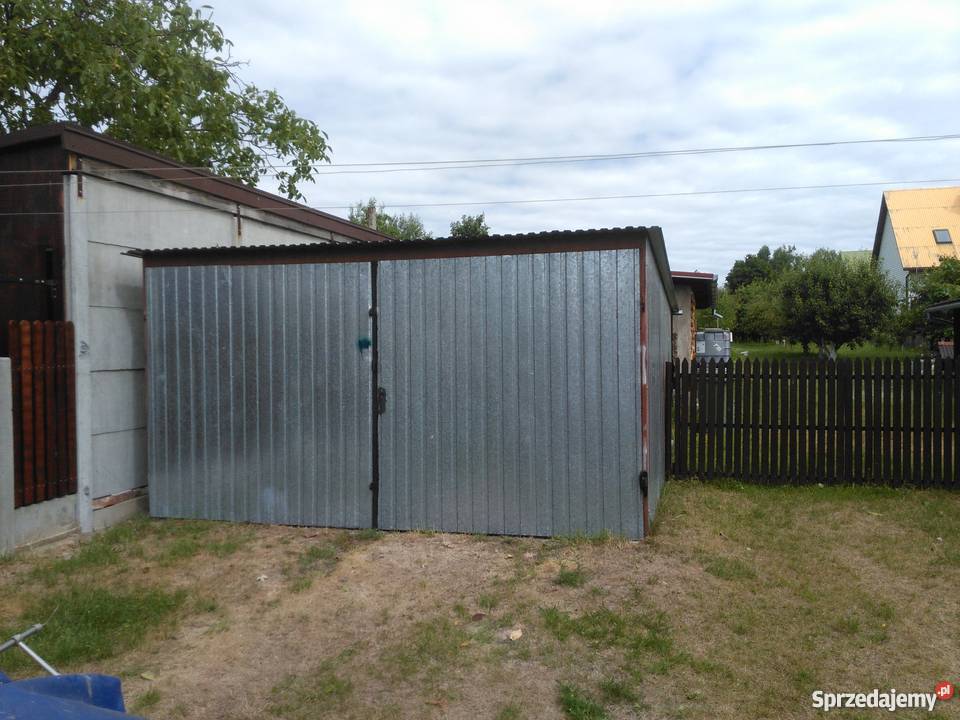 Garaż blaszany 6x4 samodzielny Garaże i miejsca postojowe podkarpackie Zaklików