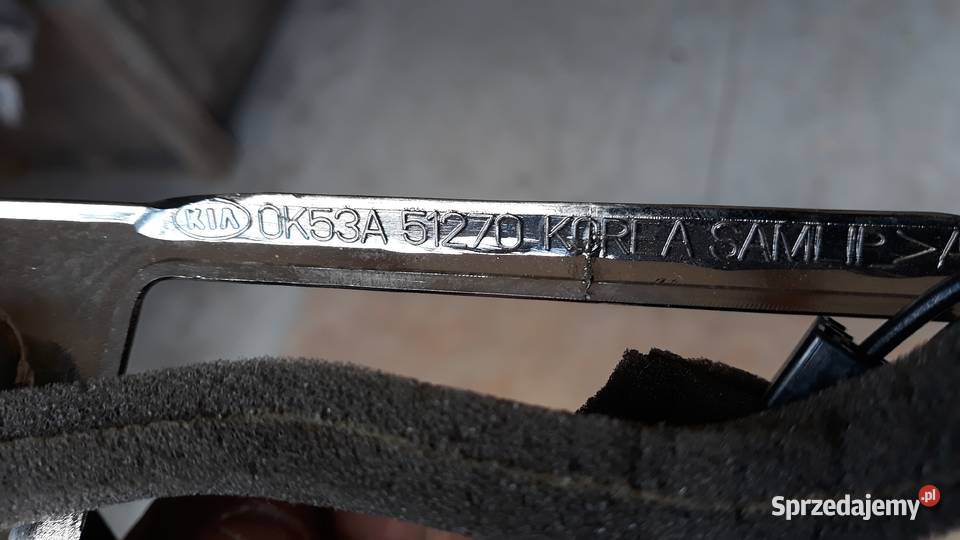 KIA CARNIVAL LISTWA BLENDA CHROM KLAPY TYŁ wielkopolskie Zatom Stary sprzedam