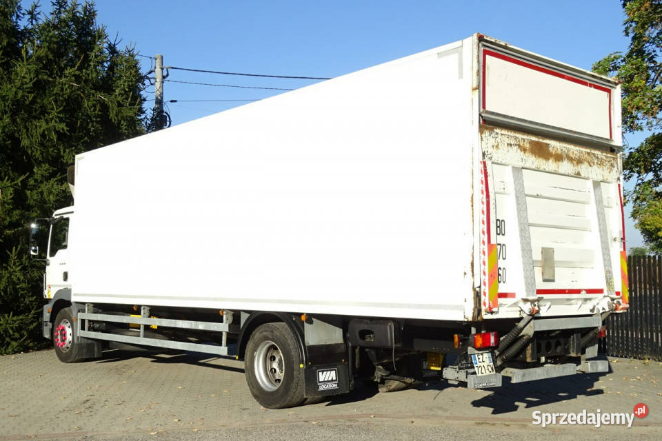 MAN TGM 18290 Euro 6 kontener 21 pal ład11030 Samochody ciężarowe Góra Kalwaria
