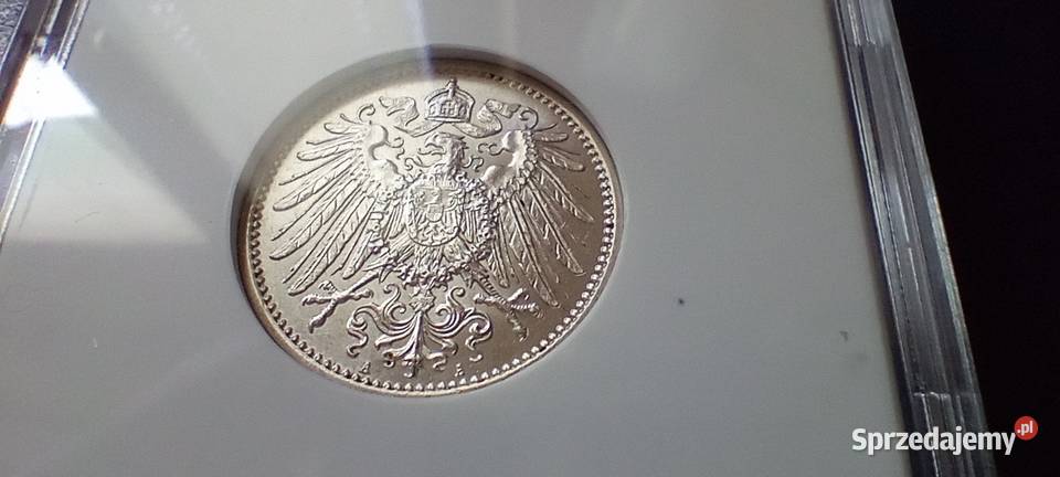 Stare monety 1 marka 1915 A Niemcy srebro podkarpackie Lesko