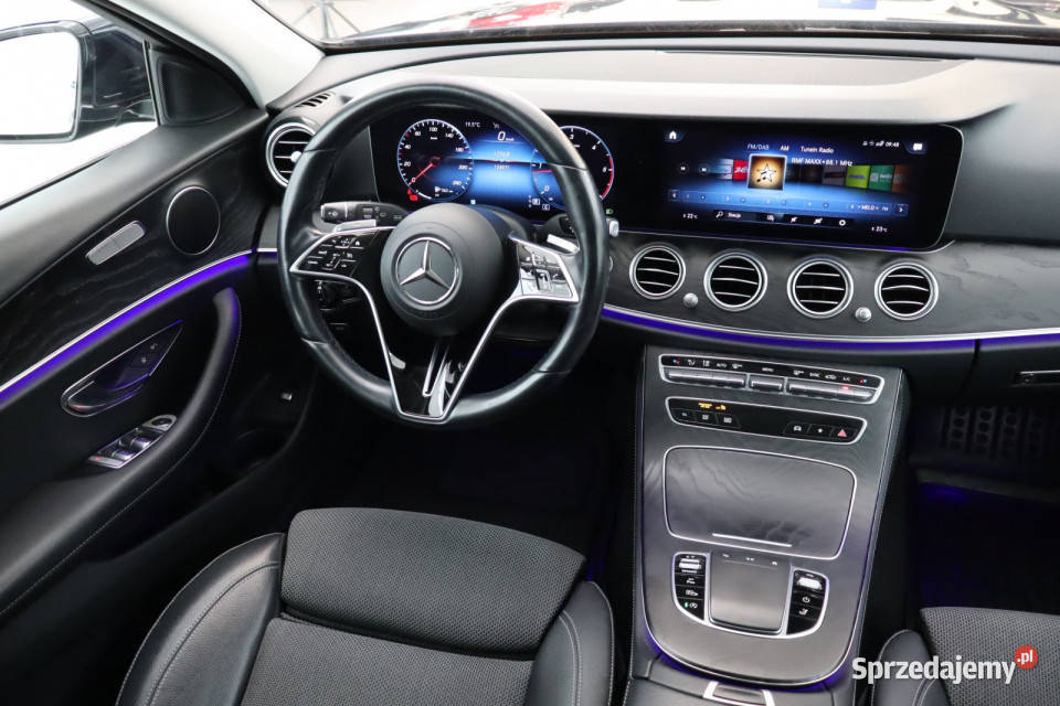 Mercedes E E 220 d 4MATIC niebieski Zabrze sprzedam
