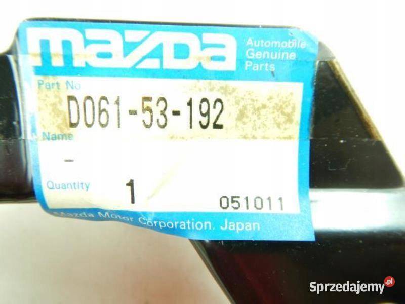MOCOWANIE PASA PRAWY PRZÓD MAZDA 121 9012 osobowe