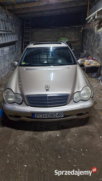 Mercedes W 203 27 CDI robi robotę nie pytając o welurowa tapicerka Zielona Góra