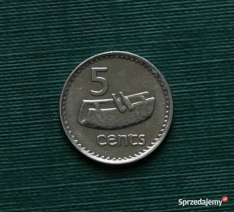 FIDŻI 5 centów 1998r Gliwice