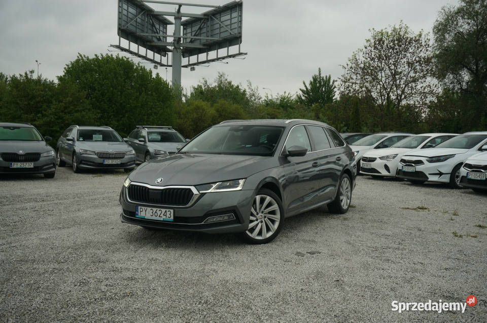 koda Octavia 20 TDI 150 Style DSG Salon Polska przyciemniane szyby Octavia Samochody osobowe Poznań