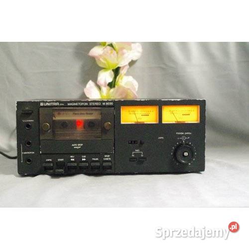 Unitra ZRK M 8030 magnetofon kasetowy stereo
