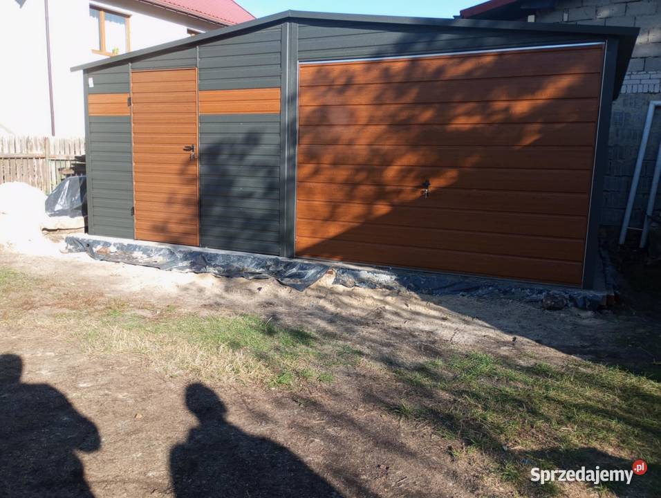 Garaż blaszany blaszak Domki narzędziowe Łódź sprzedam