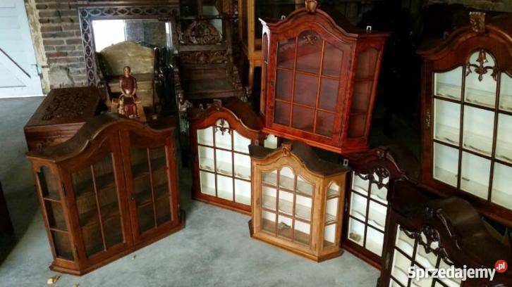 Witryna wiszaca antyk