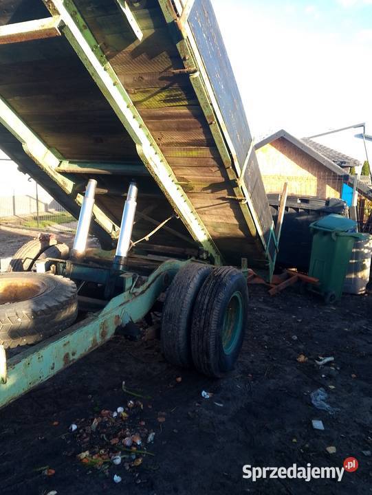 Sprzedam przyczepę wywrotkę jednoosiową Maszyny rolnicze mazowieckie