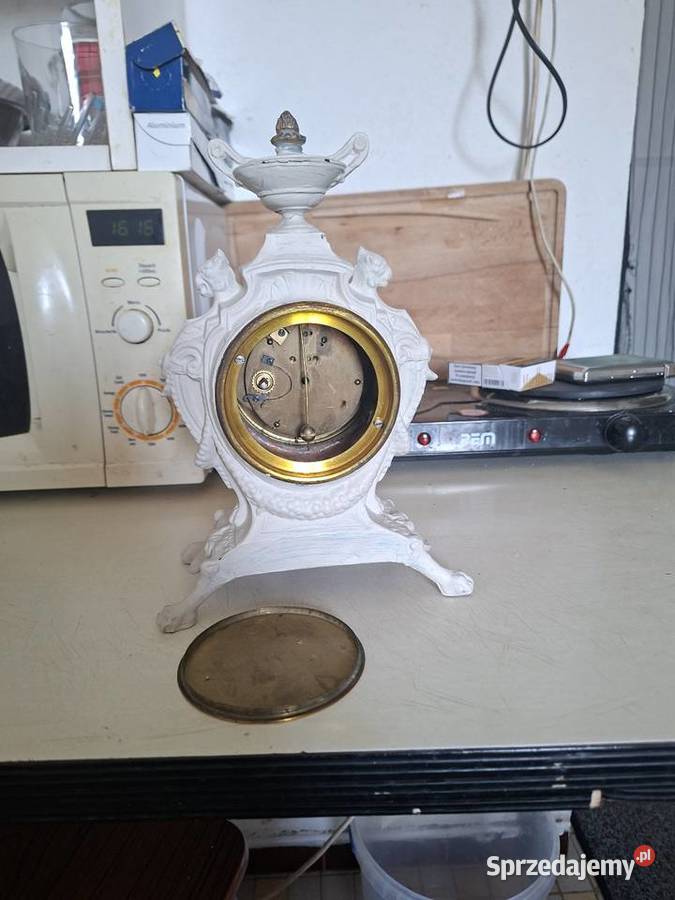Francuski zegar kominkowy chodzik