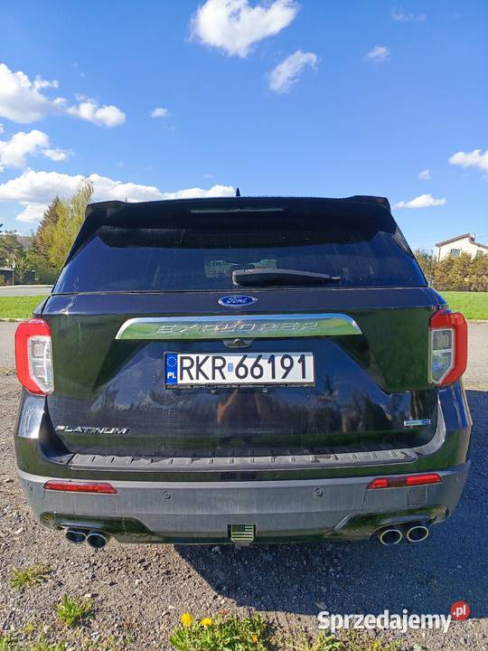 Ford Explorer 2020 r 30 Benzyna Platinum Bogata Explorer Kraków