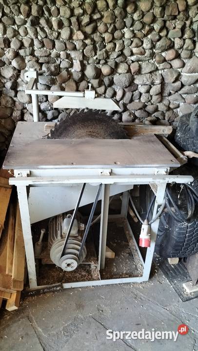 Piła stołowa cerkularka 80x60 silnik 55 KW sila Narzędzia sprzedam