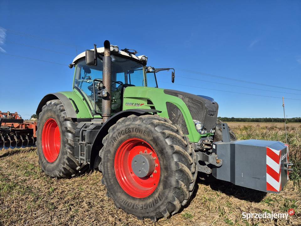 Fendt 936 Vario 55h obciążnik zaczepy opony nowe Przedecz