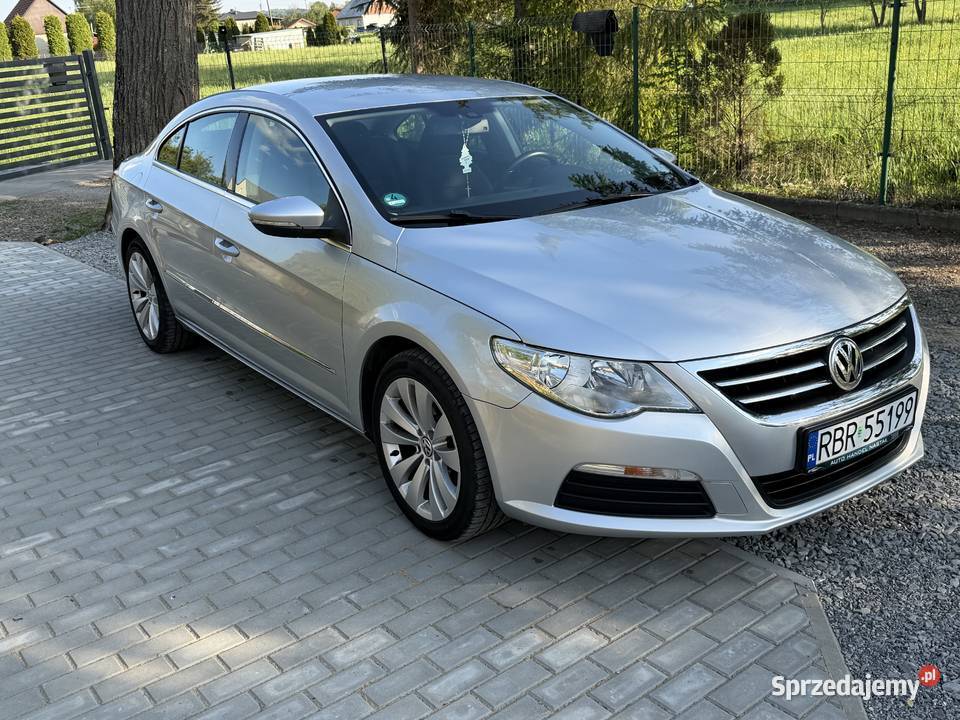 Volkswagen Passat CC 20 TDI 170 2009 r stan DB nieuszkodzony podkarpackie Brzozów