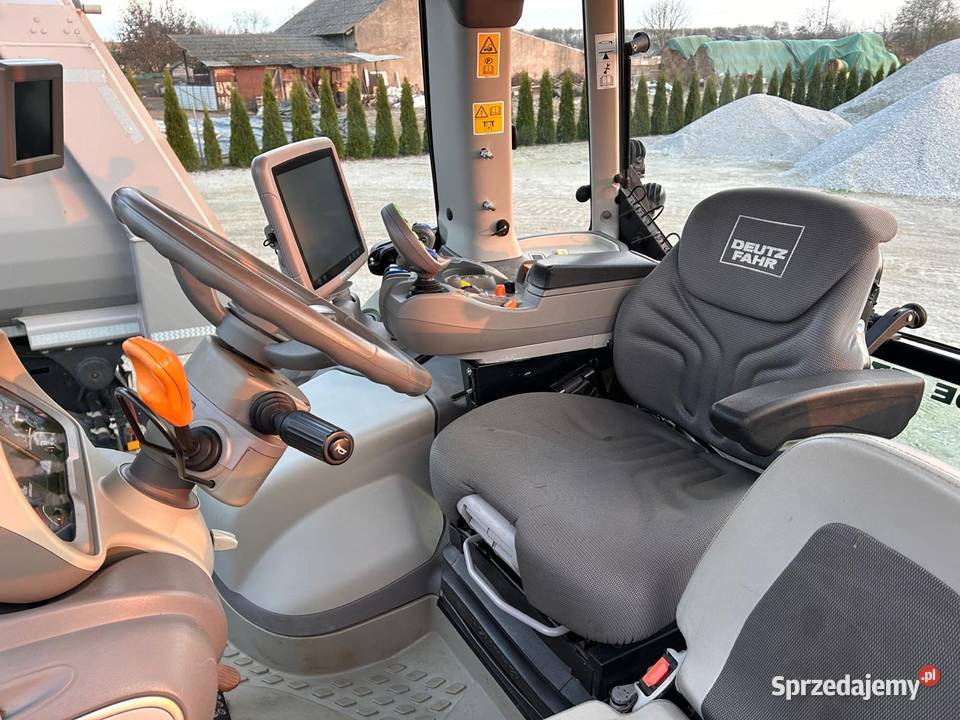 DeutzFahr 7250 ttv black warrior Amortyzacja przedniej osi wielkopolskie Raczyce