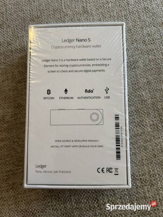 Sprzedam Ledger Nano S nowy zaplombowany Szczecin