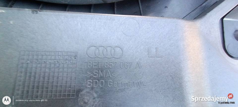 Deska rozdzielcza konsola Audi A4 B6 B7 czarna Deski rozdzielcze, konsole Lubin