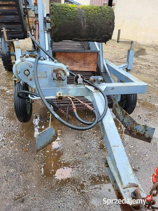 Kombajn zbieracz do cebuli Puck Z 437 zbieraczka nieuszkodzony Kombajny Osięciny