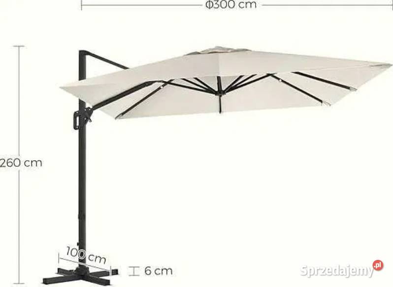 Parasol przeciwsłoneczny 300 x 300 sprzedam
