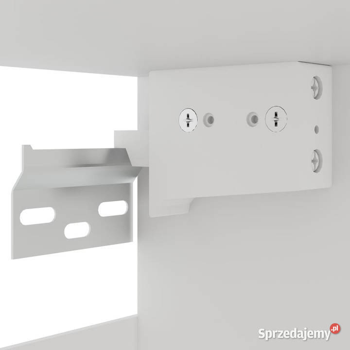 Szafka wisząca z szybą czarna 80x31x60 WM802530 Warszawa