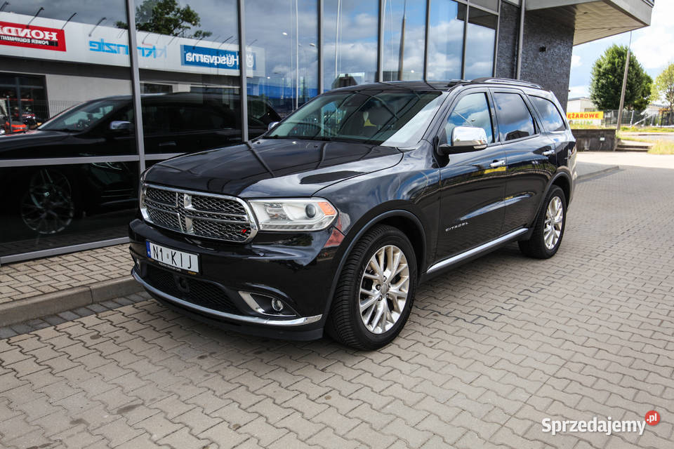 Dodge Durango 57 HEMI Citadel benzyna+LPG warmińsko-mazurskie Olsztyn sprzedam