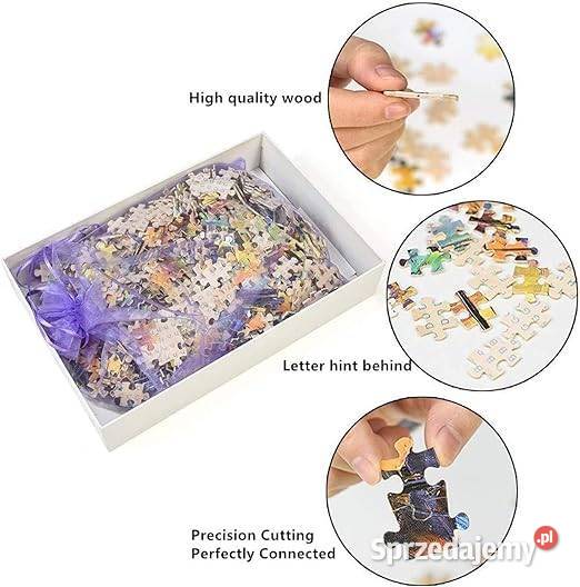 Puzzle Włoskie miasteczko jeziorem 500 sztuk Tolo Puzzle Płock