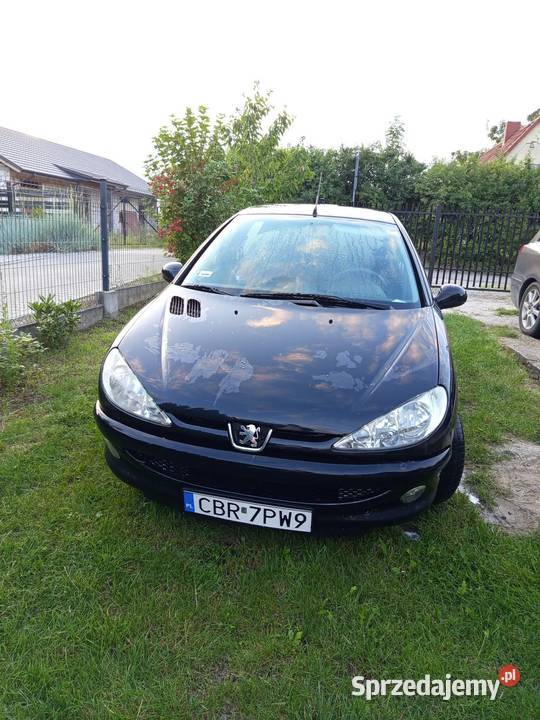 Sprzedam peugeot 206 bezyna 24 Wąbrzeźno
