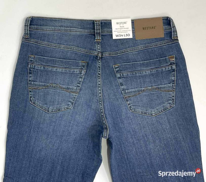 Spodnie męskie jeansy Mustang Washington Liberty Mustang Odzież codzienna Rzeszów