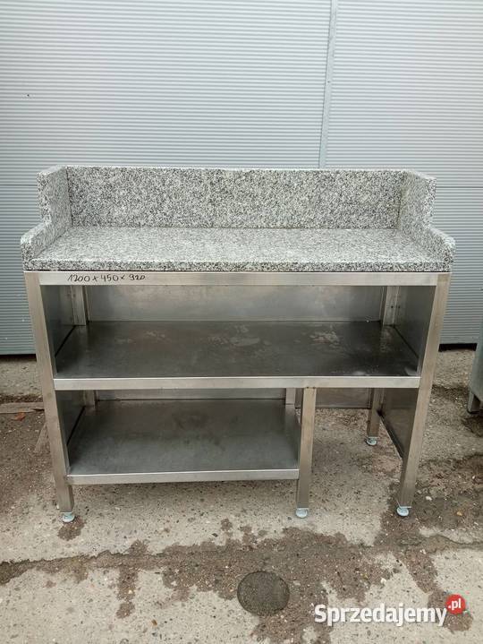 Stół z blatem granitowym 120x45 Wrocław